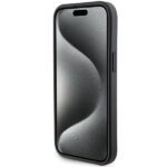 Karl Lagerfeld KLHCP15SGSAKCPK iPhone 15/ 14 / 13 6.1" black hardcase Gripstand Saffiano Karl - imagine 5