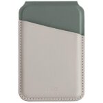 UNIQ Lyden DS magnetic wallet RFIDi phone stand beige-green/ivory-lichen green