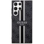 Guess GUHCS23LP4RPSK S23 Ultra S918 black hardcase 4G Printed Stripe - imagine 3