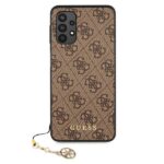 Guess GUHCA325GF4GBR A325 A32 LTE brown hard case 4G Charms Collection - imagine 3