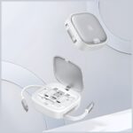 USAMS 3in1 Expandable Cable with BoxMicroUSB/USB-C/Lightning 60W Silver SJ650USB02 - imagine 8