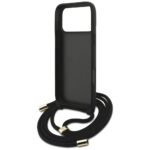 Case Guess 4G Big Logo Cord Stap         Crossbody for iPhone 17 Pro Max brown - imagine 6