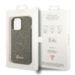 Guess GUHCP14LHGGSHN iPhone 14 Pro 6,1" green hard case Glitter Script - imagine 8
