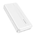 Borofone BJ9A Uranus 20000mAh White | Powerbank | Power bank, 2x USB, 1x USB-C, PD QC 3.0 22,5W - imagine 3