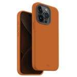 UNIQ case Lino Hue iPhone 15 Pro 6.1" Magclick Charging sunset orange