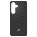 Case Samsung Spigen Enzo Aramid Magnet for Galaxy S25+ black-silver