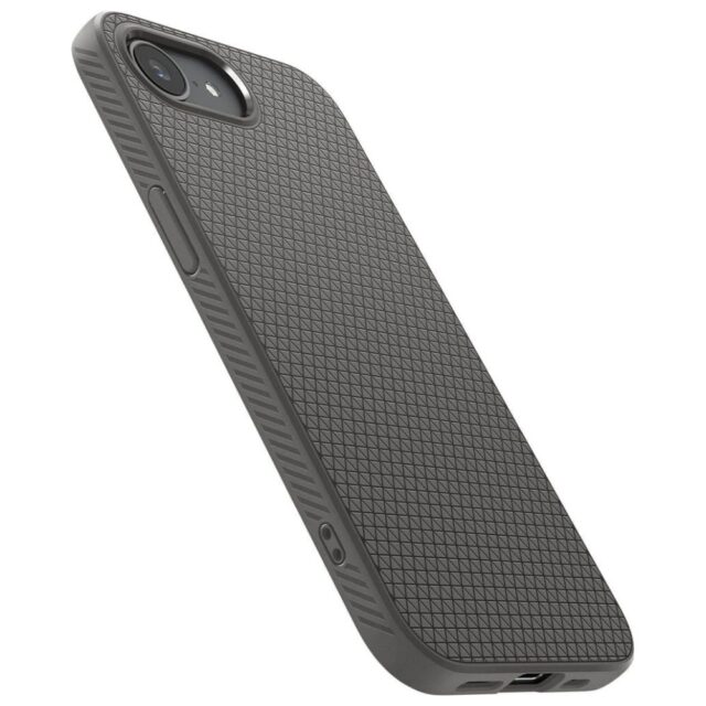 Case Spigen Liquid Air for Apple iPhone 16e gray - imagine 3