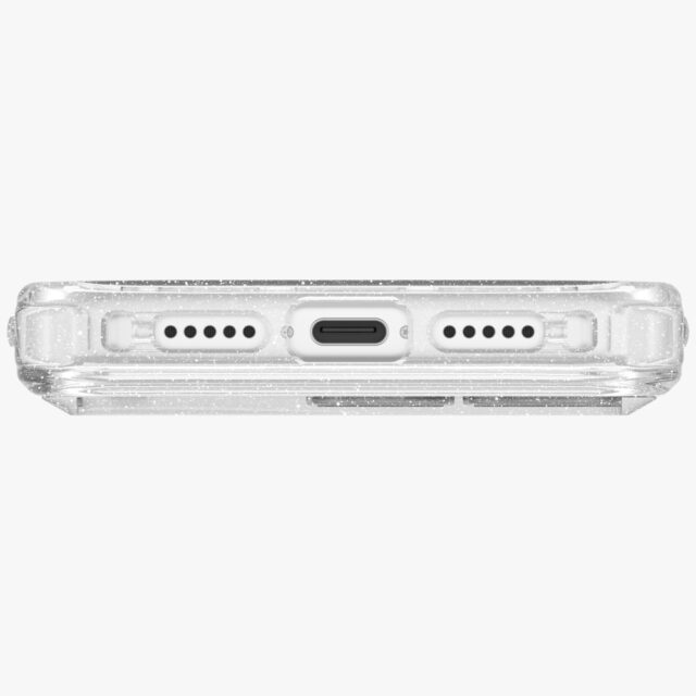 UNIQ LifePro Xtreme Case for iPhone 17 Pro Magclick Charging Clear/Glitter - imagine 4