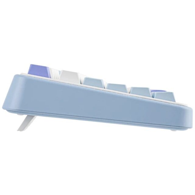 Mechanical keyboard Epomaker TH99 Creamy Jade Switch white-blue - imagine 6