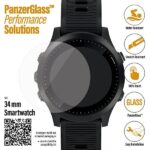 PanzerGlass Galaxy Watch 3 34mmGarmin Forerunner 645/645 Music/Fossil Q Venture  Gen 4/Skagen Falster 2"