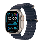 Watch Apple Watch Ultra 2 (2023) LTE 49mm Natural Titanium Case with Ocean Band - Navy