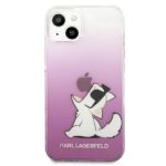 Karl Lagerfeld KLHCP13MCFNRCPI iPhone 13 / 14 / 15 6,1" hardcase pink Choupette Fun - imagine 3