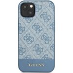 Guess GUHCP15SG4GLBL iPhone 15 / 14 / 13 6.1" blue hardcase 4G Stripe Collection - imagine 3