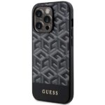 Guess GUHMP14XHGCFSEK iPhone 14 Pro Max 6.7" black hardcase GCube Stripes MagSafe - imagine 2