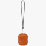 Case UNIQ Lino for AirPods Pro 3 gen      Silicone orange - imagine 5