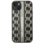 Karl Lagerfeld KLHCP14MPGKLSKG iPhone 14Plus / 15 Plus 6,7" hardcase grey Monogram Stripe - imagine 3