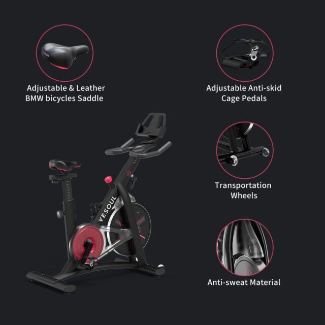 Yesoul Spin Bike S3 White | Training bike | - imagine 4
