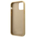 Guess GUHCP12SPUVQTMLBE iPhone 12 mini 5,4" gold hardcase V-Quilted Collection - imagine 6