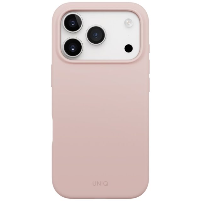 UNIQ Lino Case for iPhone 17 Pro Magclick Charging Pink - imagine 2