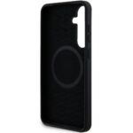 BMW BMHMS24M23SROK S24+ S926 black hardcase M Silicone Printed Ring MagSafe - imagine 7