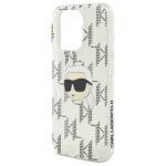 Karl Lagerfeld KLHCP16LHKLPKHT iPhone 16 Pro 6.3" transparent hardcase IML Karl Head El - imagine 6