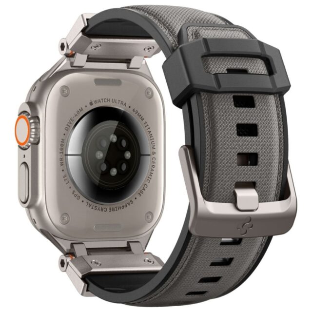 Spigen DuraPro Armor Case for Apple Watch6/7/8/9/10/11/SE/SE3/Ultra1/2/3(44/45/46/49mm)Gray - imagine 5