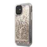 Karl Lagerfeld KLHCN61TRKSGO iPhone 11 6,1" / Xr gold Glitter Signature - imagine 2