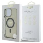 Guess GUHMP16LPFTDTEK iPhone 16 Pro 6.3" black hardcase IML Rhinestones MagSafe - imagine 8