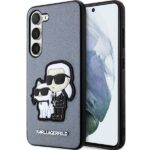 Karl Lagerfeld KLHCS23MSANKCPG S23+S916 hardcase grey Saffiano Karl & Choupette