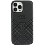 Audi Genuine Leather iPhone 13 Pro Max 6.7" black hardcase AU-TPUPCIP13PM-Q8/D1-BK