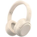 USAMS Bluetooth 5.3 On-Ear HeadphonesYun Series Beige TDLYEJYX02 (USAMS-YG23)