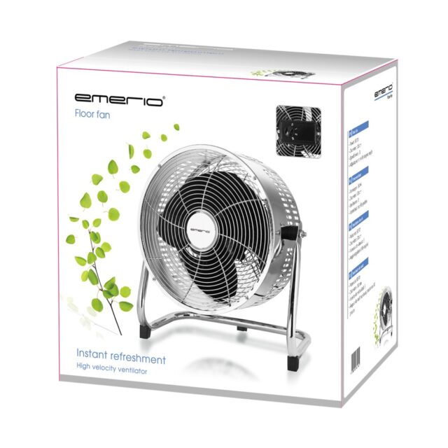 Emerio FN-120955 Chrome | Standing Fan | 30cm, 3 speed settings - imagine 3