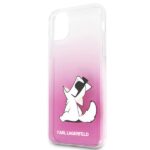 Karl Lagerfeld KLHCN65CFNRCPI iPhone 11 Pro Max hardcase pink Choupette Fun - imagine 3