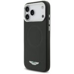 Case Aston Martin HC FW Logo MagSafe for  iPhone 17 Pro Max black - imagine 2