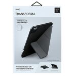 UNIQ Transforma Case iPad Pro 11" (2021) Antimicrobial ebony black - imagine 6