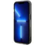 BMW BMHMP14LHDTK iPhone 14 Pro 6.1" Grey Tricolor Stripes MagSafe Case - imagine 5