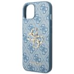 Guess GUHCP14M4GMGBL iPhone 14 Plus/ 15 Plus 6.7" blue hardcase 4G Big Metal Logo - imagine 6