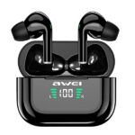 AWEI Bluetooth 5.1 T29P TWS headphones + docking station black - imagine 4