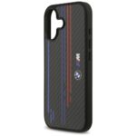 Case BMW M Kevlar Lines & Logo MagSafe for iPhone 17 black - imagine 5