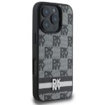 DKNY DKHCP16XPCPTSSK iPhone 16 Pro Max 6,9" black hardcase Checkered Pattern & Printed Stripes - imagine 4
