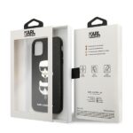 Karl Lagerfeld KLHCN58SAKICKCBK iPhone 11 Pro 5,8" black hardcase Saffiano Karl&Choupette Head - imagine 7