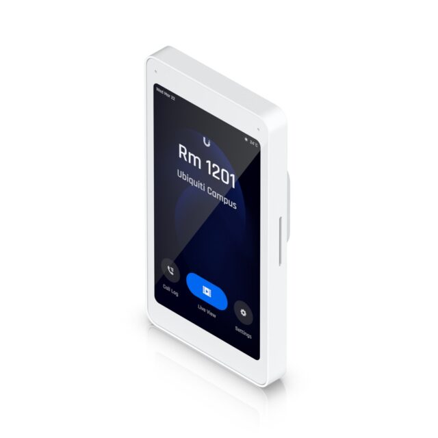 Ubiquiti UA-Intercom-Viewer | UniFi Access intercom monitor | 5" touch screen, PoE power supply - imagine 4