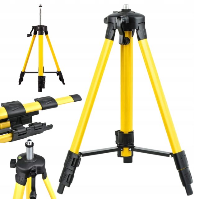 Extralink 4D Cross Line Laser Level Kit with Tripod - imagine 6