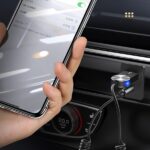 USAMS Bluetooth 5.0 Audio Adapter USB-AUX gray/tarnish SJ464JSQ01 (US-SJ464) - imagine 3