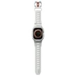 Skinarma Band+Case Mecha 2in1 Apple Watch 49mm light gray - imagine 2