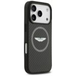 Case Aston Martin HC Kevlar Counter      Design MagSafe for iPhone 17 Pro black - imagine 4