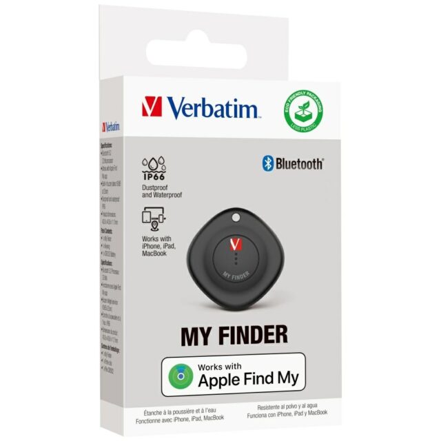 Verbatim My Finder Bluetooth black - tracking device MYF-01 32130 - imagine 6