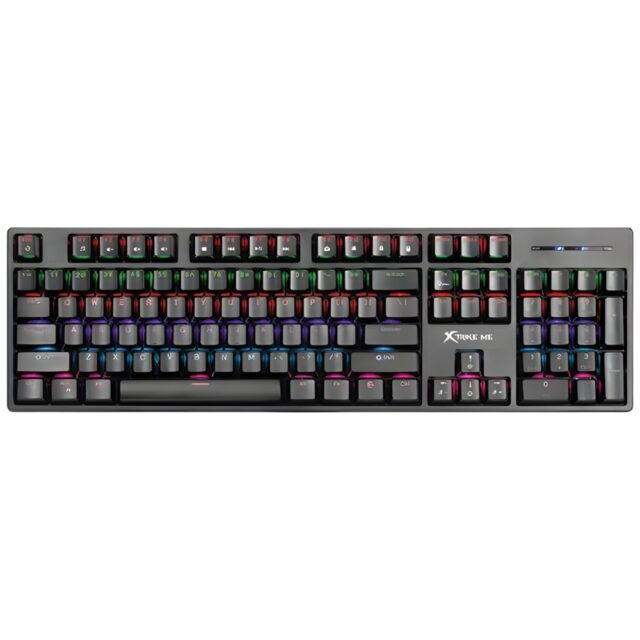 XTRIKE ME Mechanical Gaming Keyboard GK-918 Black - imagine 2