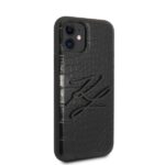 Karl Lagerfeld KLHCN61CRKBK iPhone 11 6,1" / Xr hardcase black Croco - imagine 3