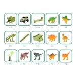 Large Racing Track, Dino Park Extralink Toys, Car, Dinosaur, Dinosaur Park, XXL, 240 Pieces - imagine 5